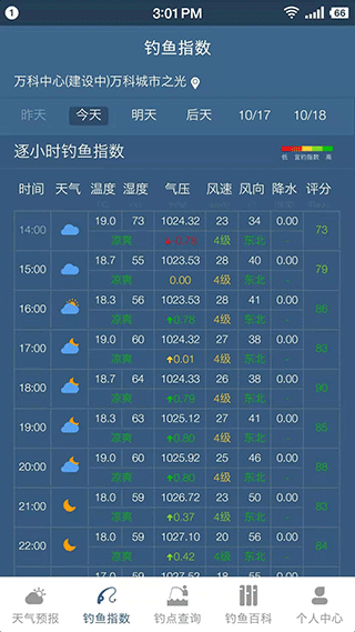 钓鱼天气预报app截图5
