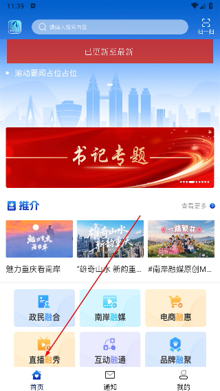 掌新南岸
