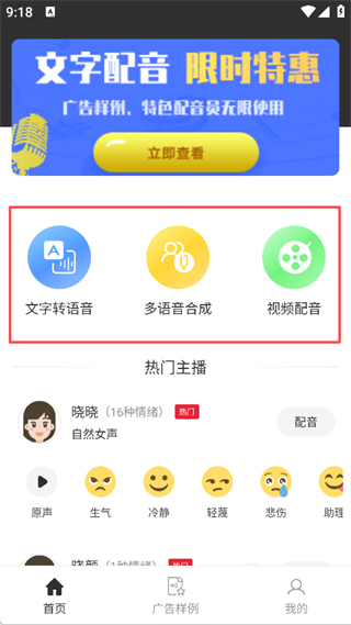 视频配音