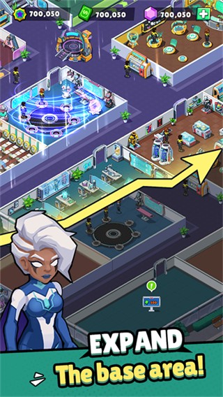 Idle Superpower School截图3