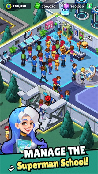 Idle Superpower School截图1