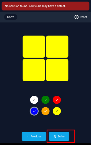 Cube Solver