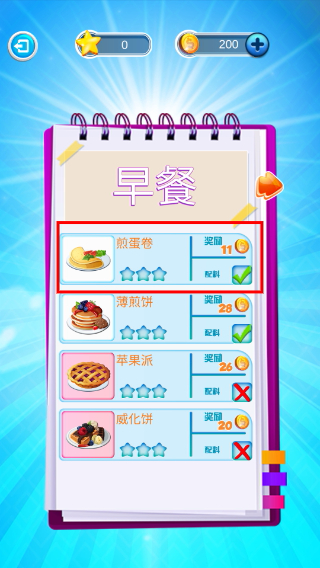 美食点心制作