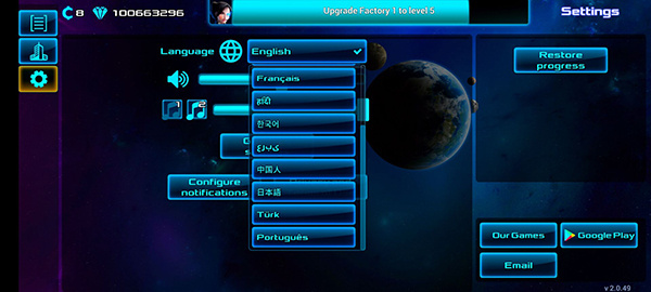 Idle Space Business Tycoon