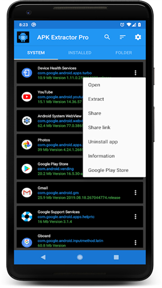 Apk Extractor Pro截图4