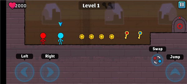 Red and Blue Stick: Animation