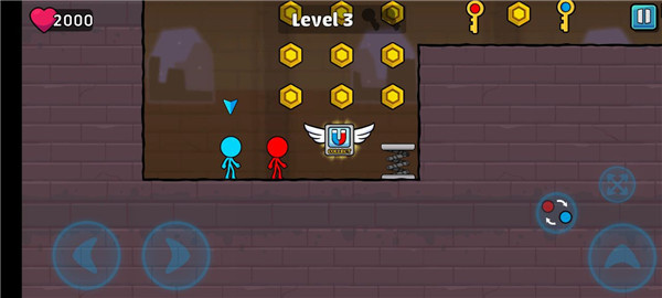 Red and Blue Stick: Animation