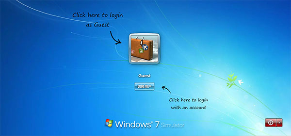 Win7 Simu app