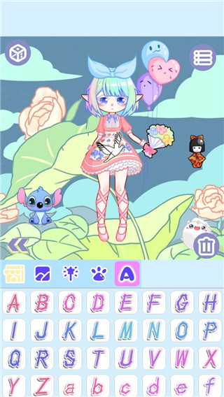 魔幻粉彩女孩萌拼平台截图2