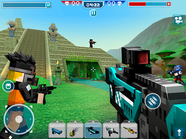 Blocky Cars Online截图2