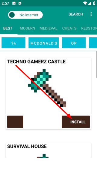 Buildings for Minecraft PE