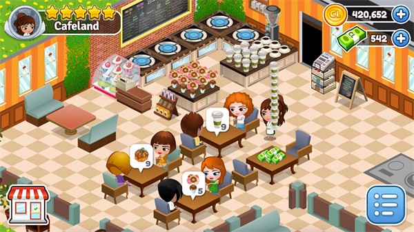 Cafeland餐厅手游汉化版截图5