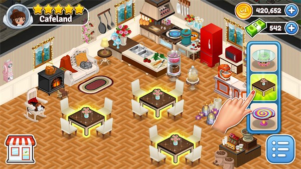 Cafeland餐厅手游汉化版截图1