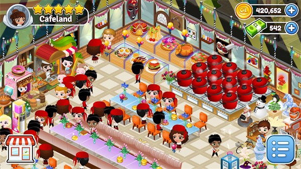 Cafeland餐厅手游汉化版截图2