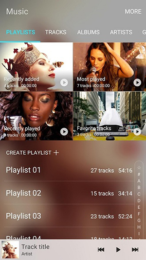 Samsung Music截图2