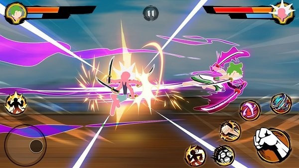 Stickman pirate fight截图2