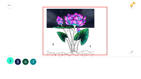 数字填色