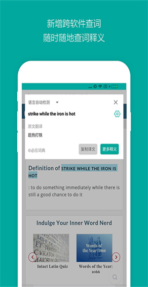 微软必应词典截图3