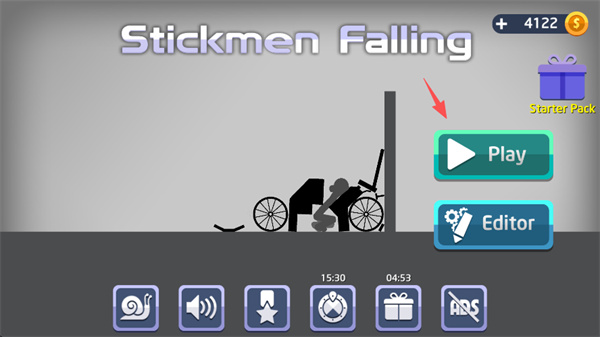 stickman falling