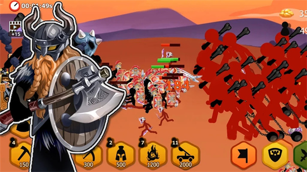 Stickman Battle 2截图2