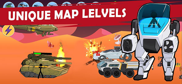 Stickman World War截图1