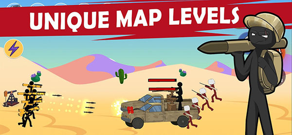 Stickman World War截图4