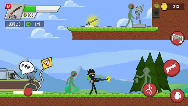 stick vs zombie截图1