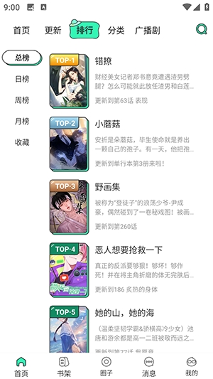 青漫漫画截图2