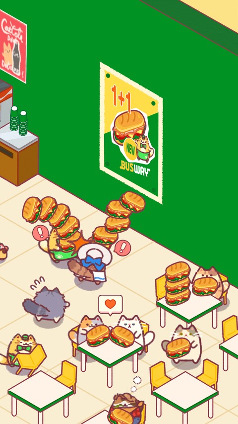 猫咪小吃店免广告截图1