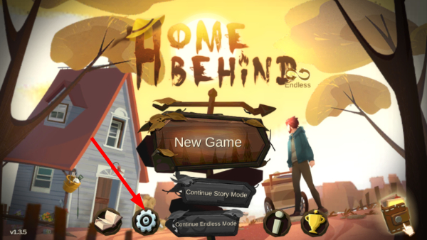 home behind