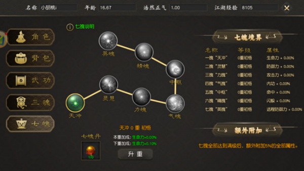 风云七剑天赋升级版