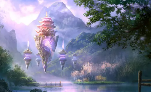 仙域绘卷战斗场景