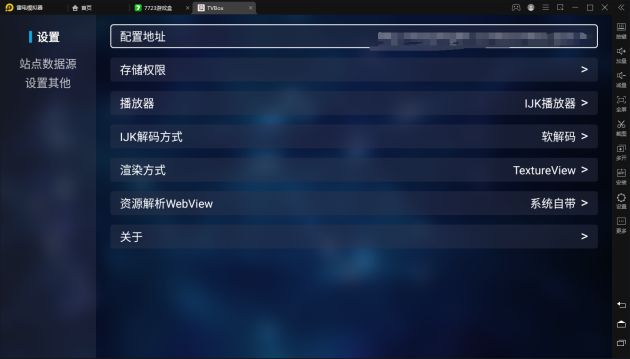 TVBox网络接口设置