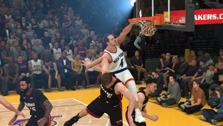 NBA2K20国际球员版比赛画面
