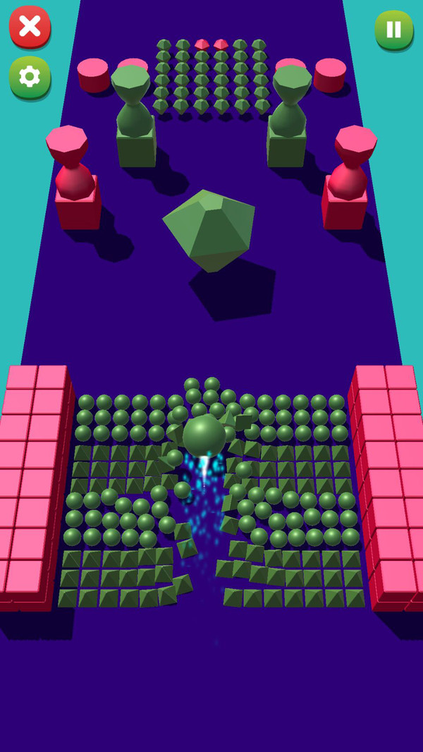 滚滚彩色球3D截图3