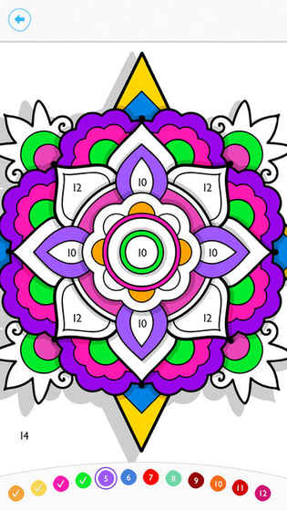 数字绘画填色游戏截图2
