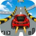 Electric Car Ramp Stunt 2021