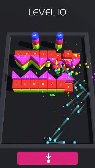 打破砖块3D截图2