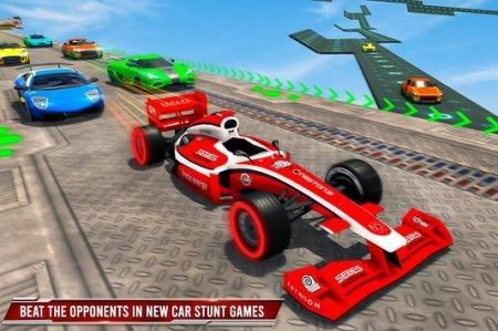 Electric Car Ramp Stunt 2021截图1