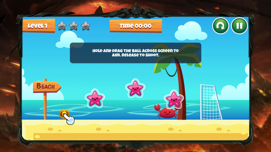Playing Soccer by the Sea手游截图1