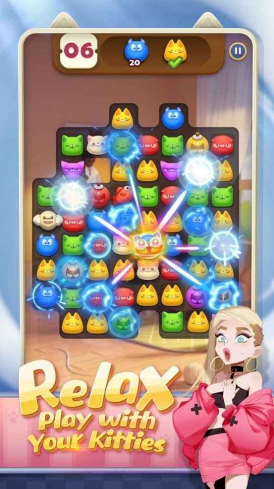 nekotouch埃及猫游戏截图2