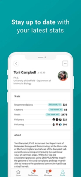 ResearchGate华为app截图1