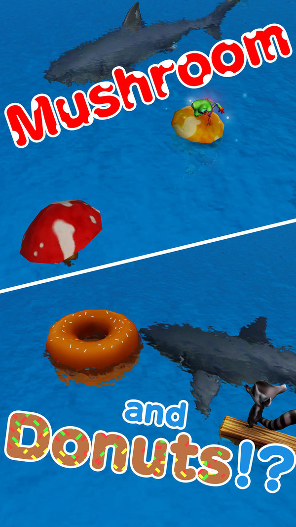 鲨鱼逃亡跳一跳截图1