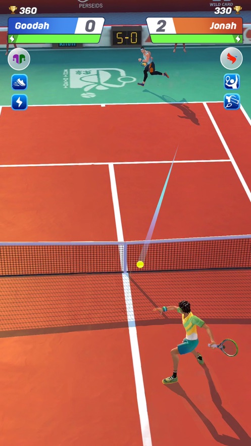 网球传说3D运动截图1