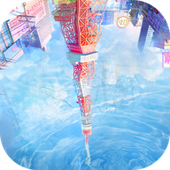 泡沫冬景