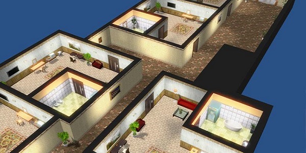 3d模拟室内装修的游戏