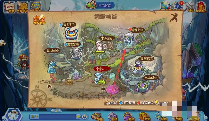 探索洛克王国世界,解锁地图的秘密与玩法