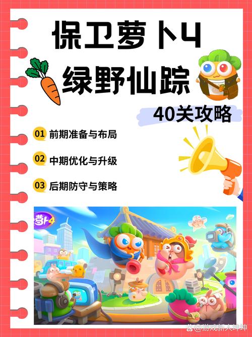 保卫萝卜挑战40攻略,掌握关键技巧与策略