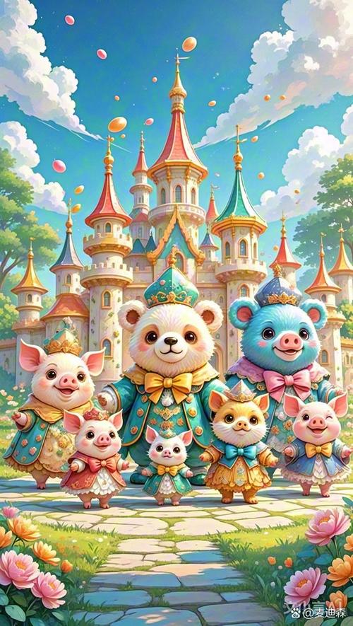 玫瑰小镇与魔法花园,梦幻之旅的奇妙冒险