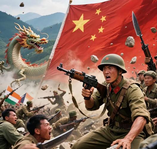 两军对垒,一场激烈的战斗与战略对决